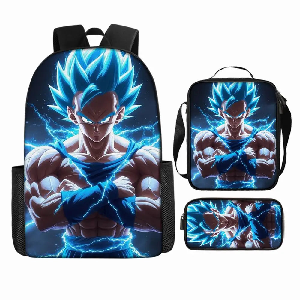 Dragon Ball Rucksackset - Goku steht vor Shenron