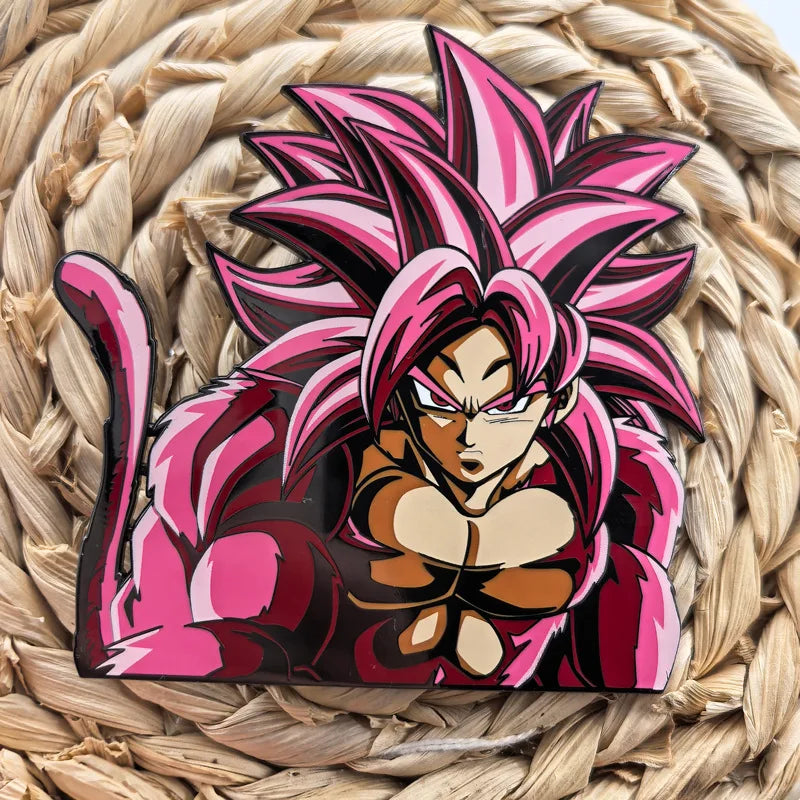 Pin’s Dragon Ball - Goku aux longs cheveux roses