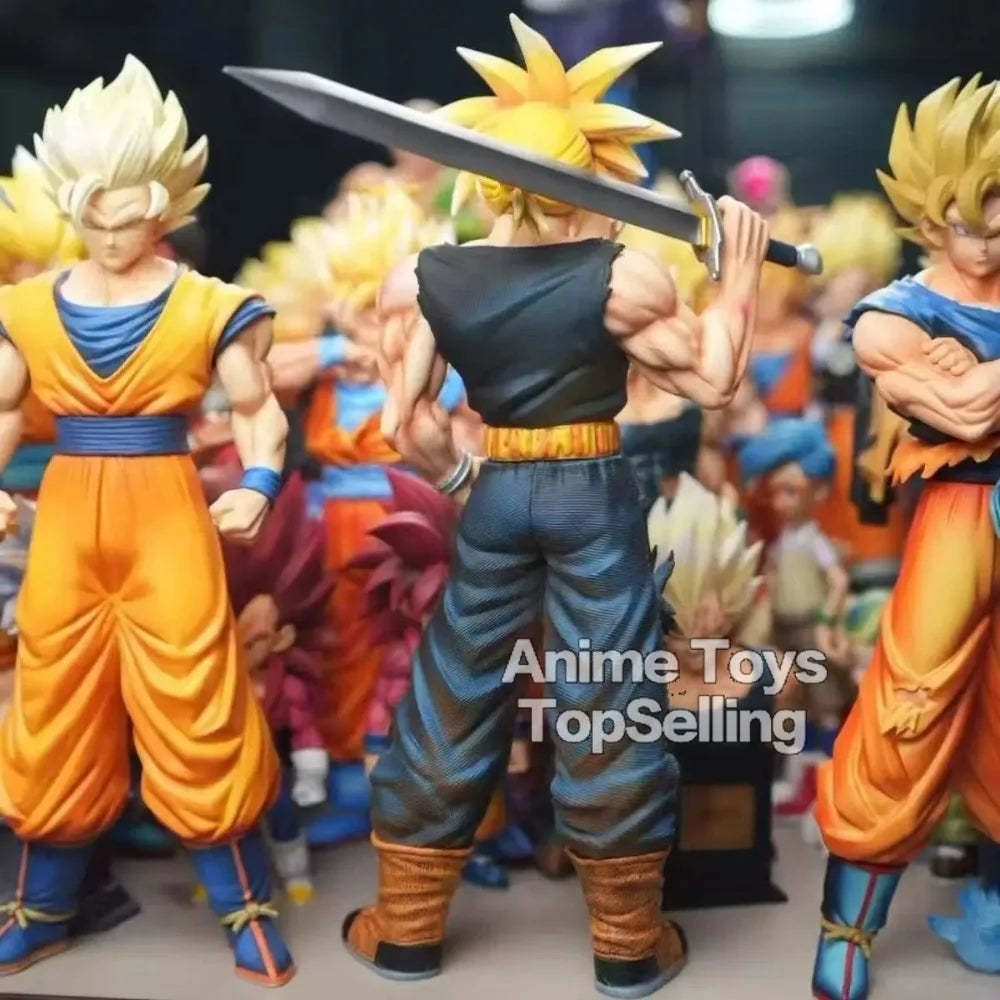 Figurine Dragon Ball - Trunks avec épée sur l'épaule