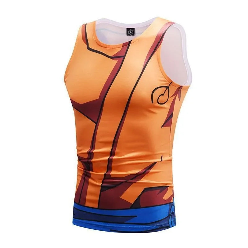 Débardeurs de sport Dragon Ball - tenues et armures des guerriers