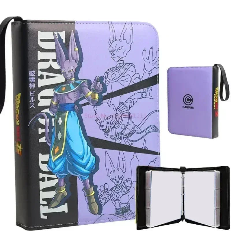 Raccoglitore per carte viola Dragon Ball - Beerus