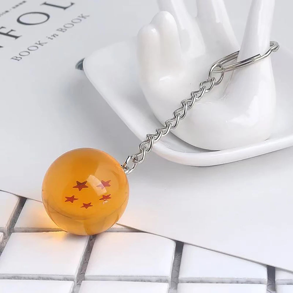 Porte-clés Dragon Ball boule de cristal à une étoile