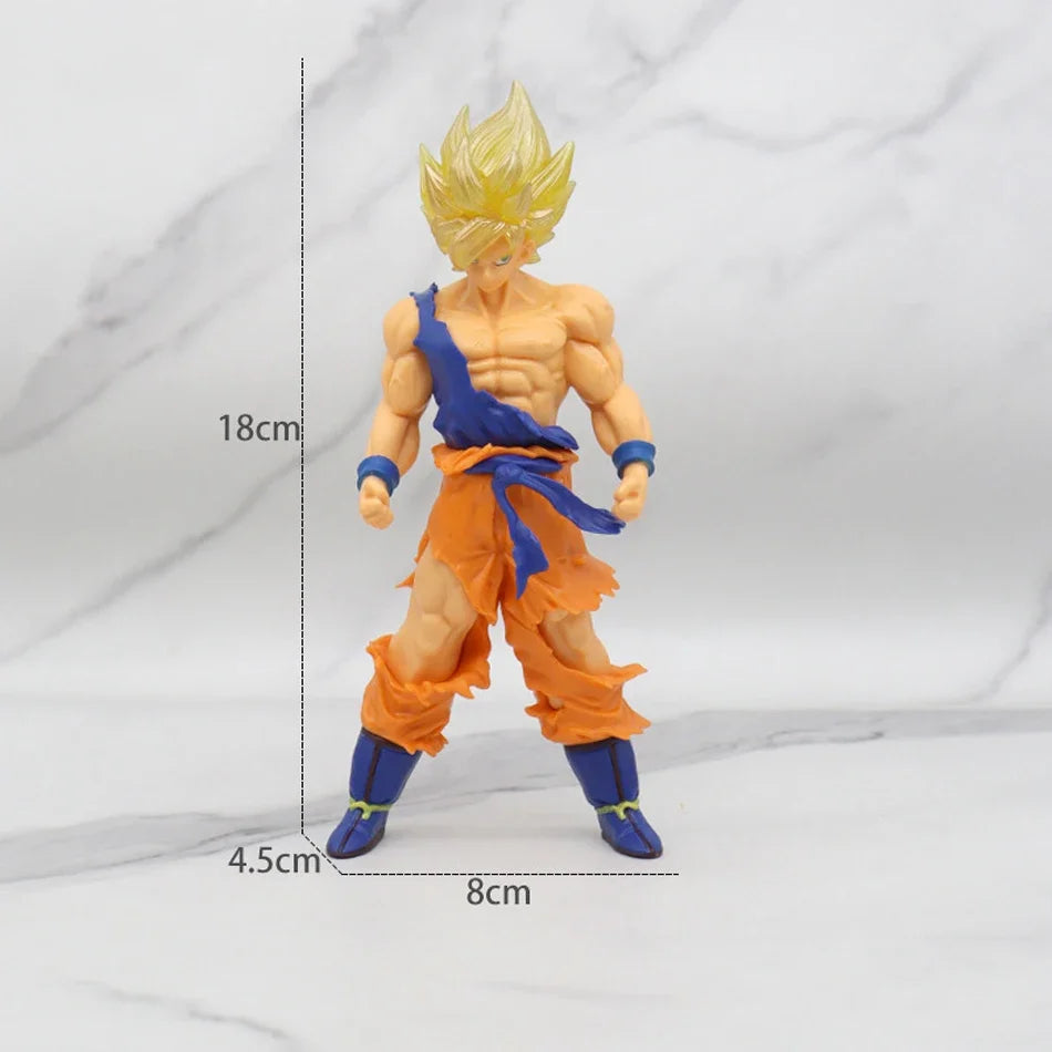 Dragon Ball decoratieve figuren - Saiyan krijgers en transformaties