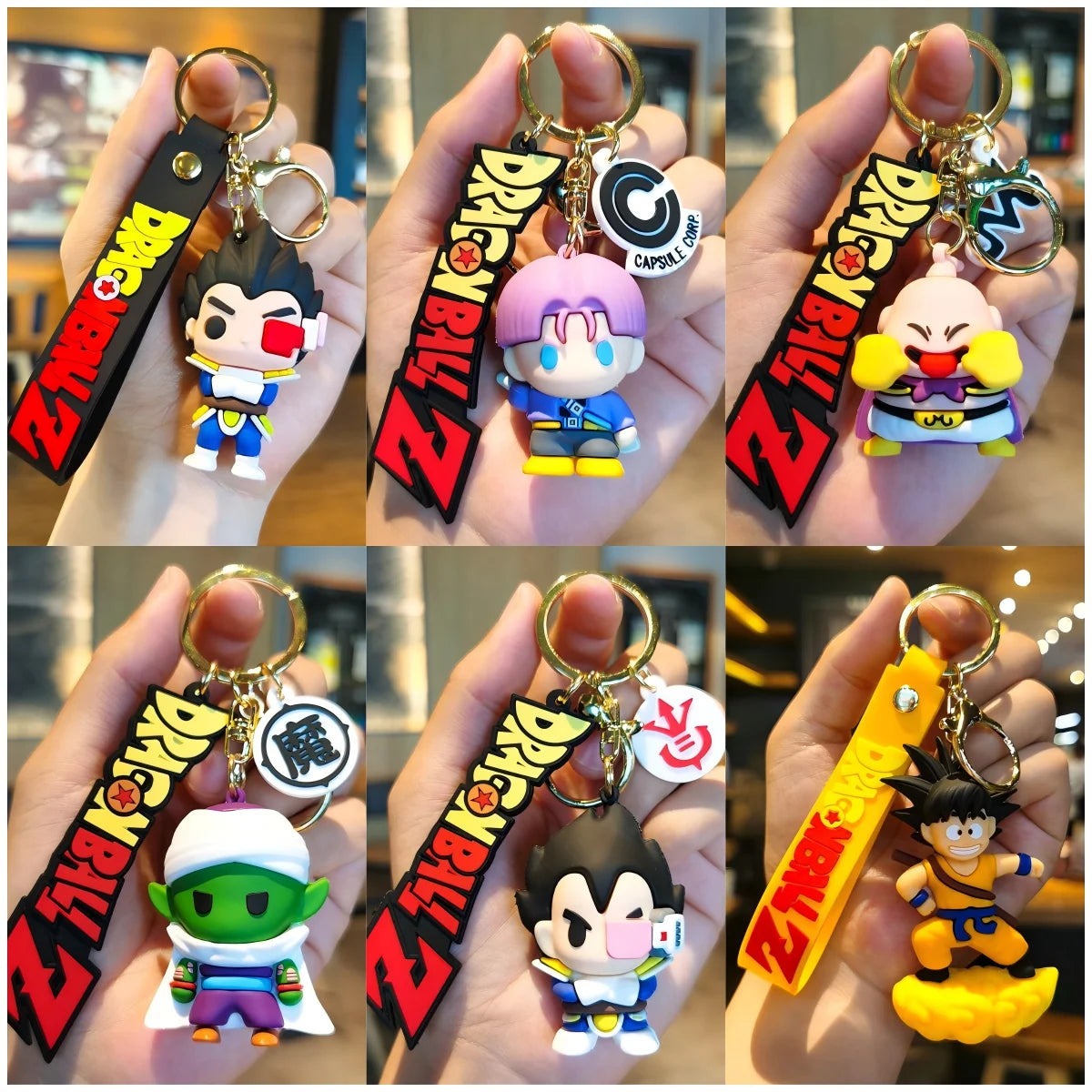 Porte-clés figurine Dragon Ball Tortue Géniale avec bâton
