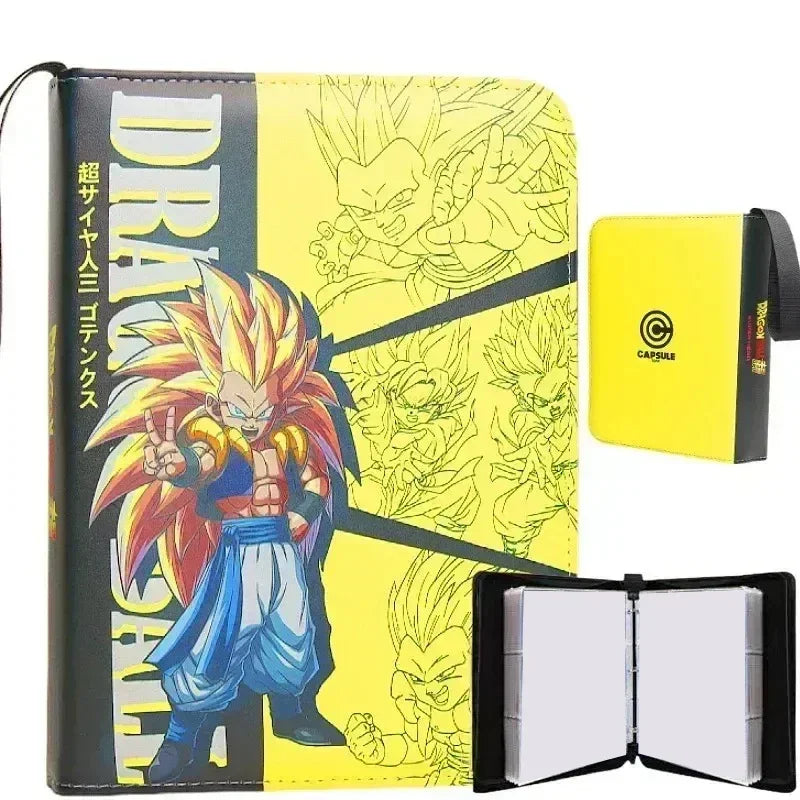 Dragon Ball roter Kartenbinder - Gogeta Super Saiyan 4 in Uhr