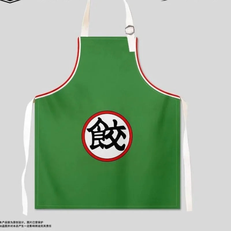Delantal verde Dragon Ball - kanji de Chaozu