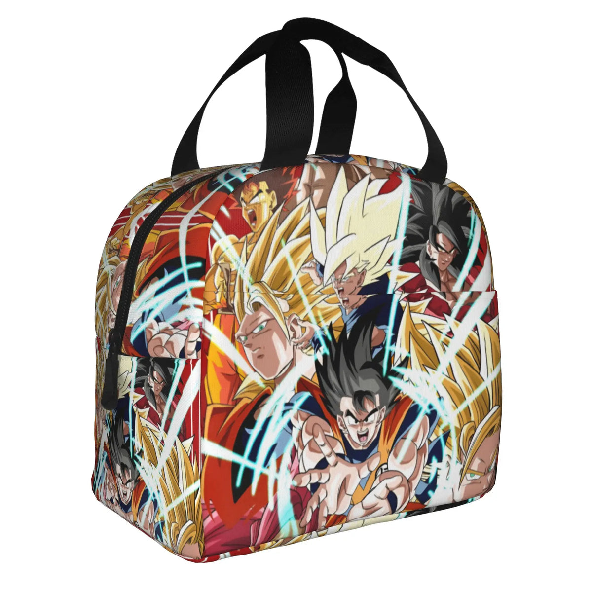 Dragon Ball Orange Meal Bag - Goku Super Saiyan Portrait
