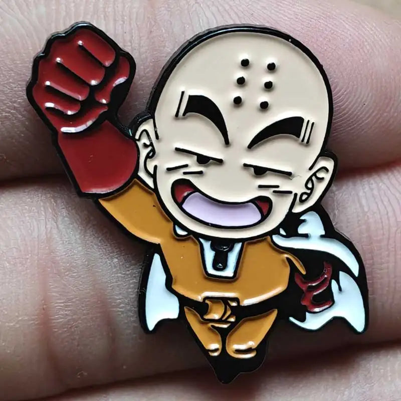 Pin’s Dragon Ball - Krilin en costume de Saitama