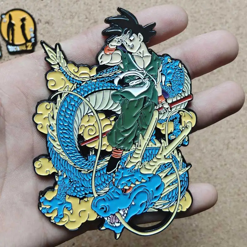 Dragon Ball pin - Goku met blauwe draak