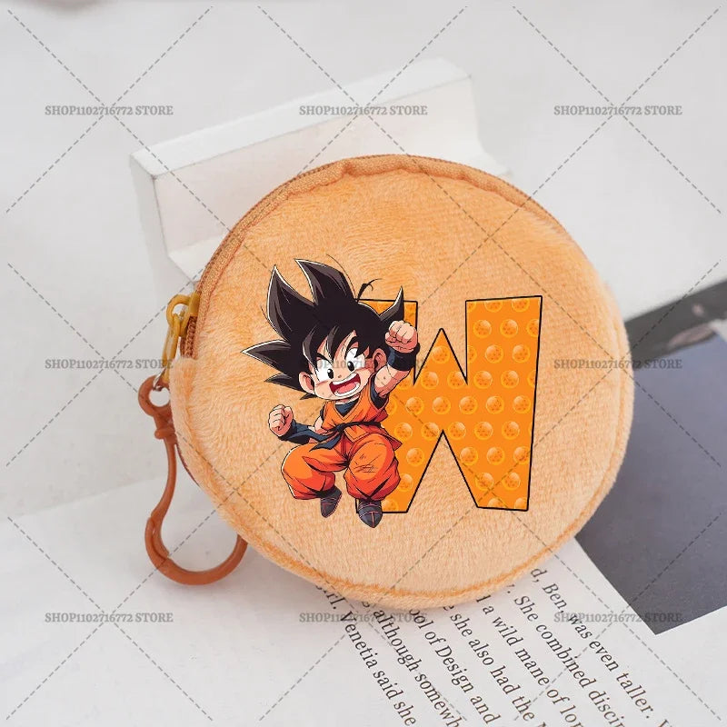 Runder Geldbeutel Dragon Ball Goku Piccolo und Freezer Chibi