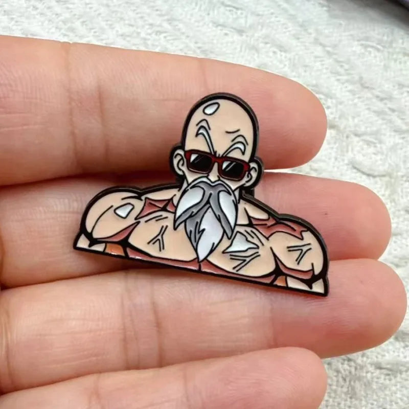 Dragon Ball Brooches - Krilin Goku und Vegeta