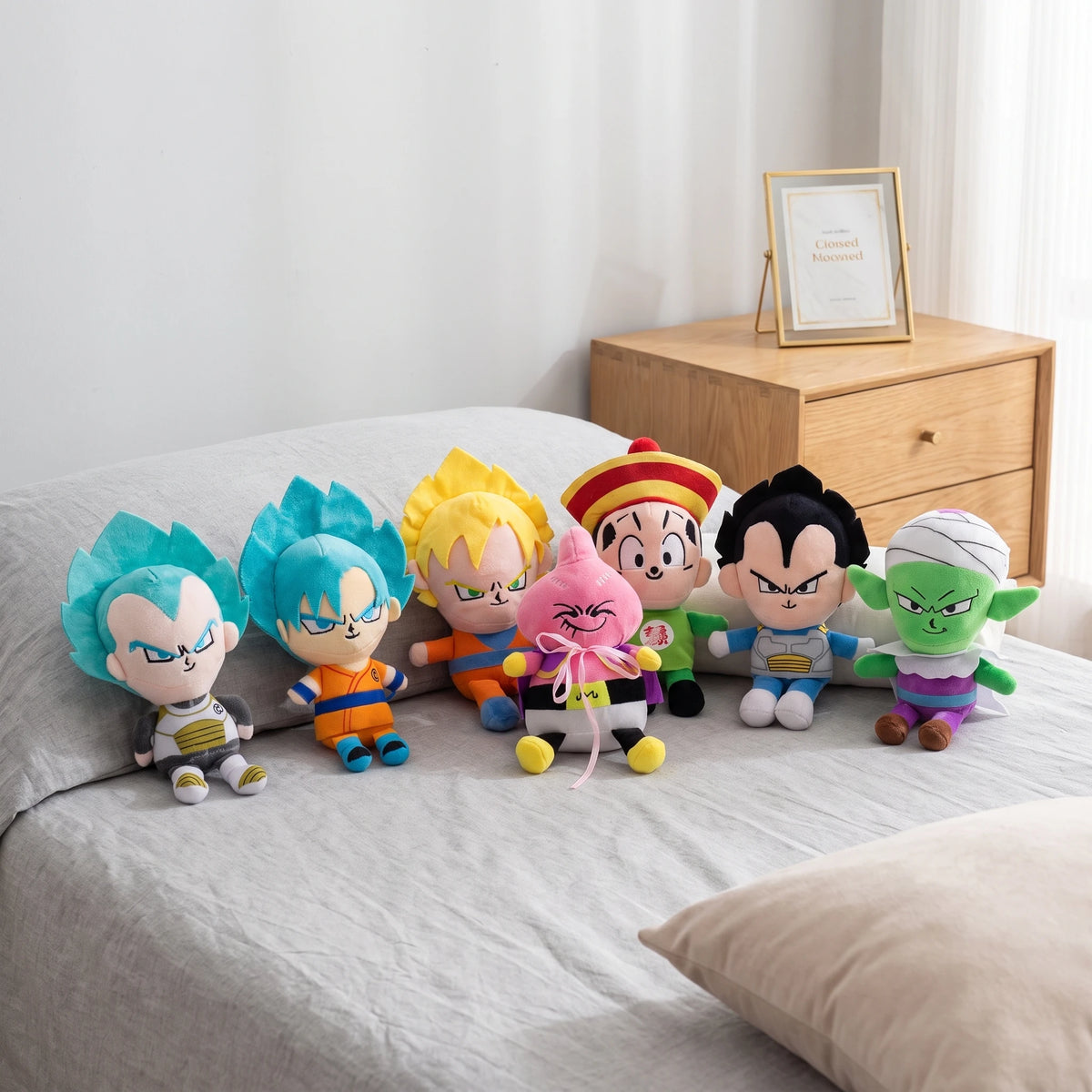 Llavero de peluche Dragon Ball Vegeta Super Saiyan Blue