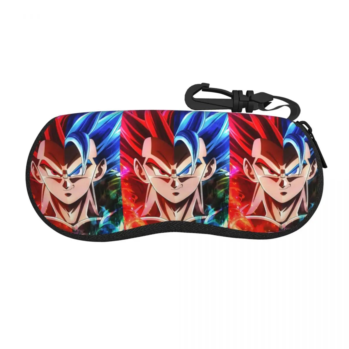 Dragon Ball Glazen Case - Gogeta met rood en blauw haar