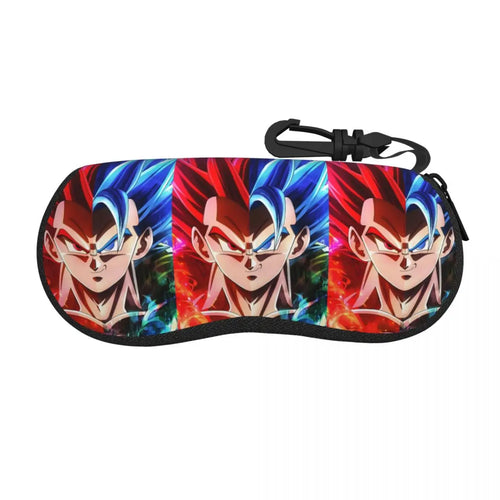 Dragon Ball Glazen Case - Gogeta met rood en blauw haar