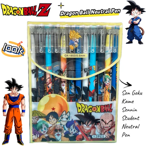Bolígrafos Dragon Ball - Goku y guerreros Saiyajin