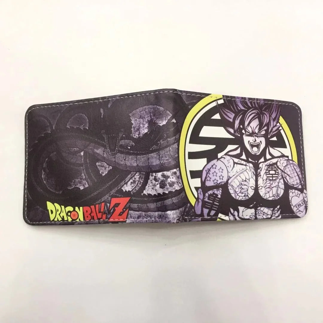 Dragon Ball zwarte portemonnee - Goku Super Saiyan 4 en Shenron