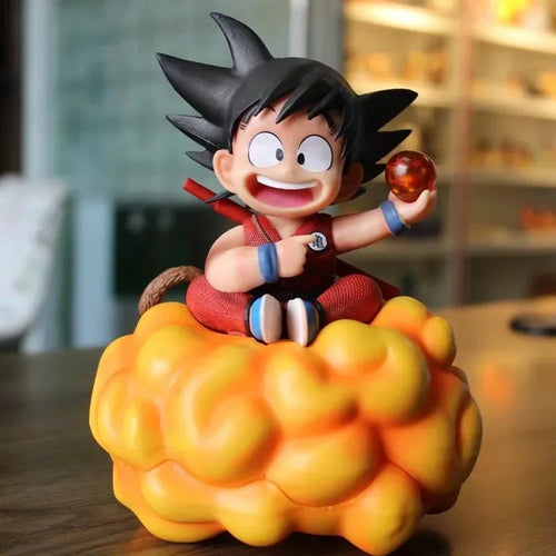 Dragon Ball figurine - Goku child sitting on magic cloud