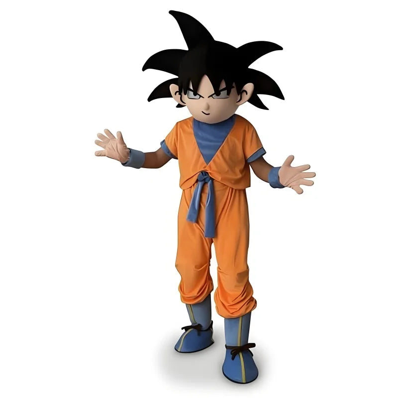 Dragon Ball mascotte kostuum - Goku en Naruto