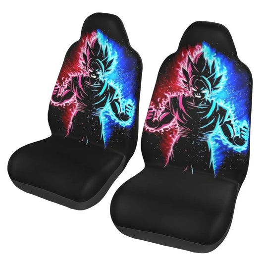 Fodere per seggiolini auto Dragon Ball - Goku e aura rossa e blu