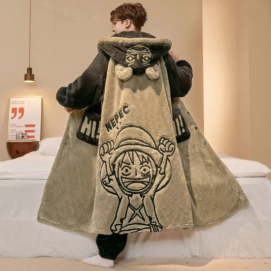 Robe de chambre kaki - Luffy One Piece