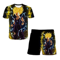 Gohan Super Saiyan 2 and lightning