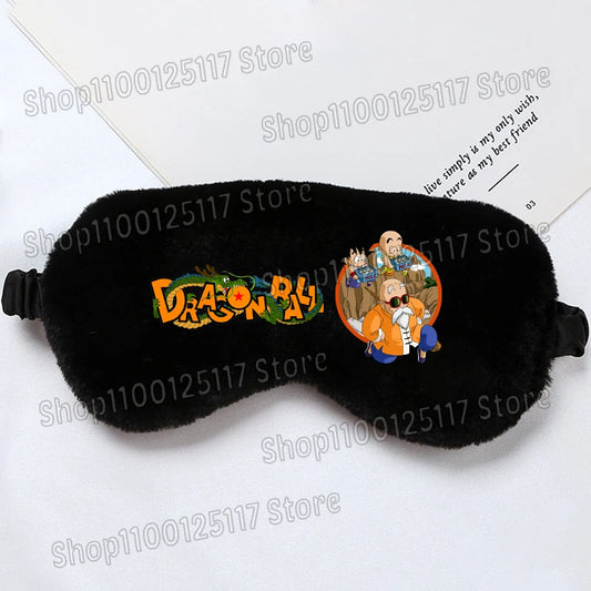 Dragon Ball schwarze Schlafmaske - Goku und seine Freunde inset