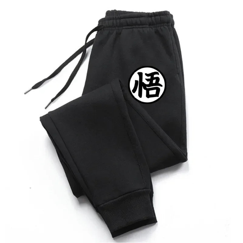 Dragon Ball Navy Blue Jogging Pants - kanji Go