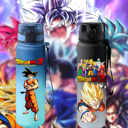 Borraccia con tracolla - Goku e guerrieri Dragon Ball Z