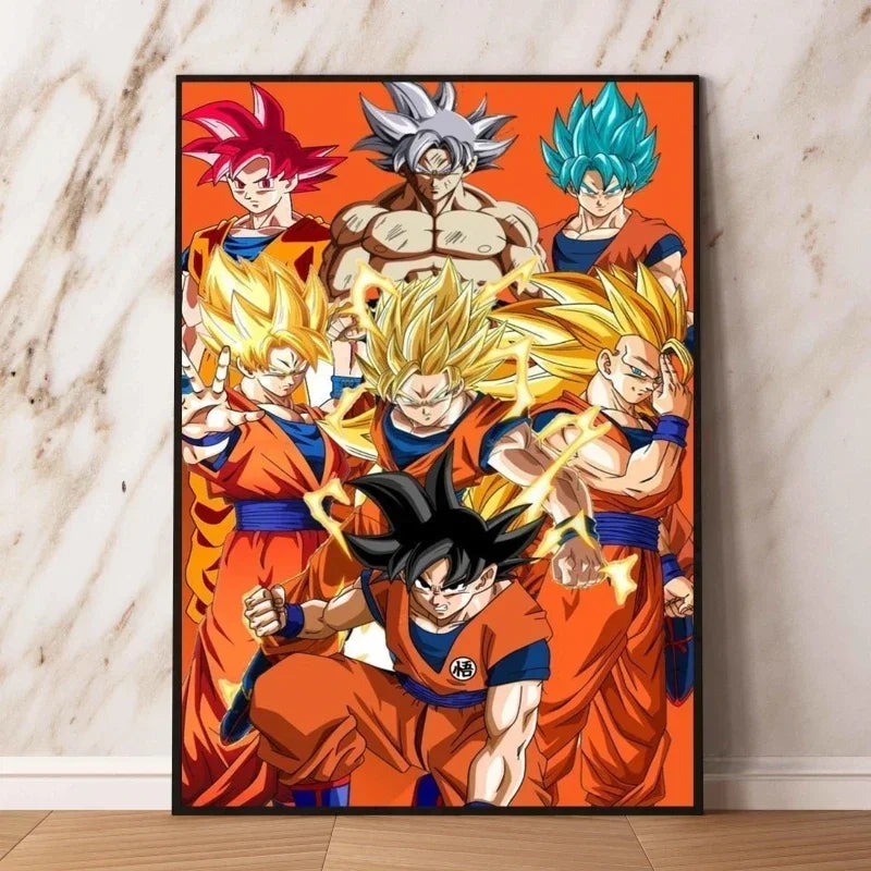 Posters Dragon Ball - Gohan Beast et guerriers Saiyans
