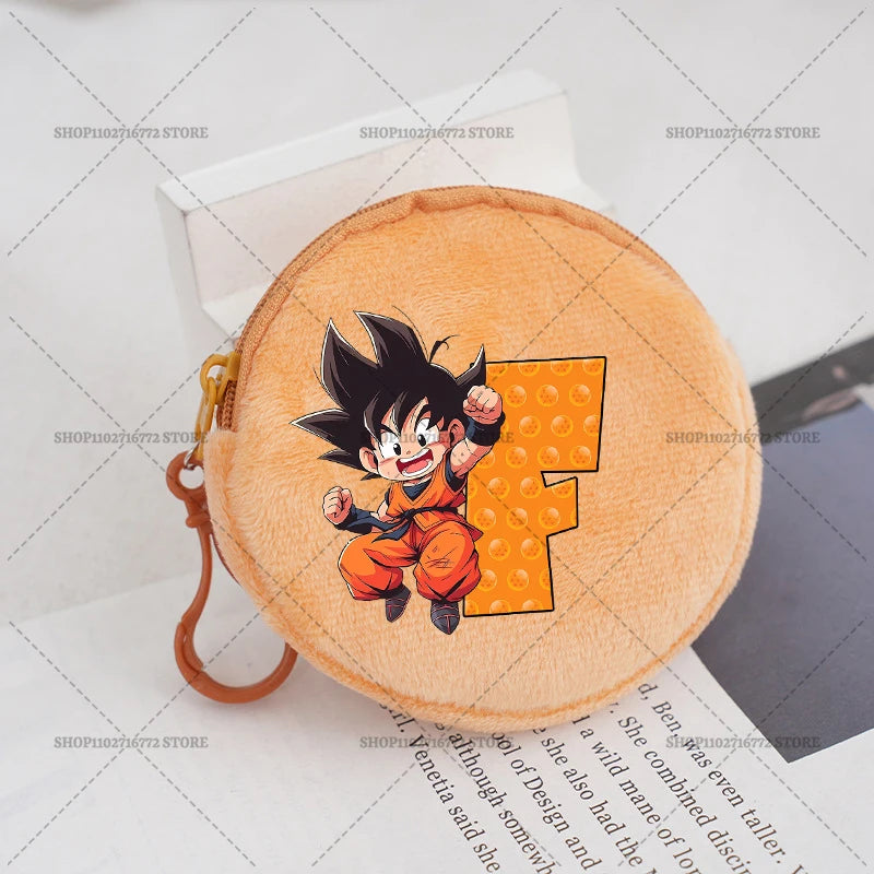 Runder Geldbeutel Dragon Ball Goku Piccolo und Freezer Chibi