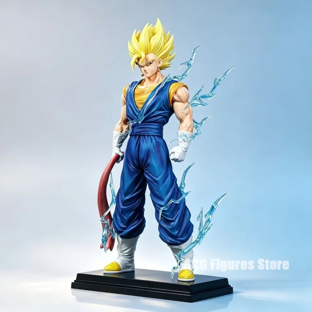Statuetta Dragon Ball - Vegetto Super Saiyan e aura blu