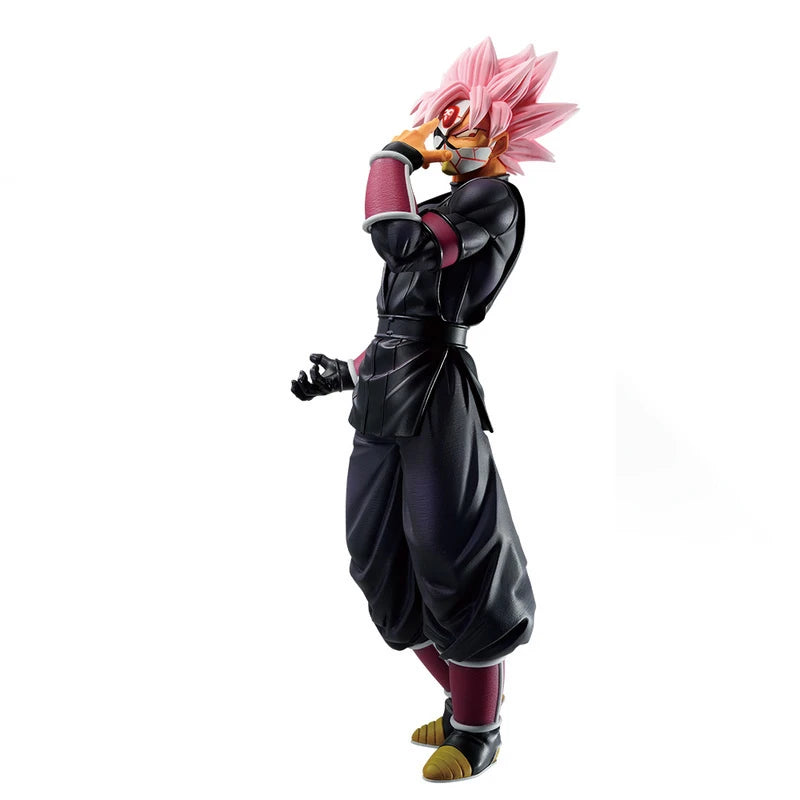 Dragon Ball Figurine - Black Goku Rosé with finger on forehead