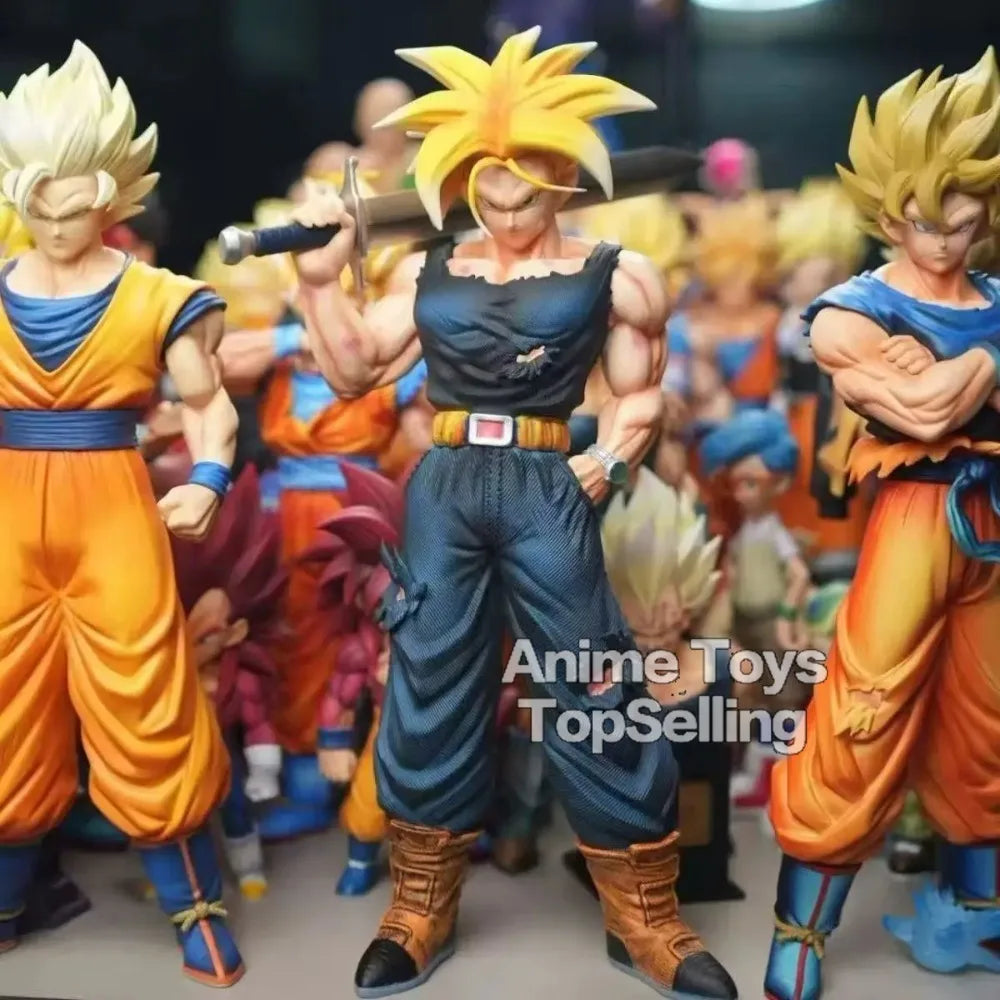 Figurine Dragon Ball - Trunks avec épée sur l'épaule