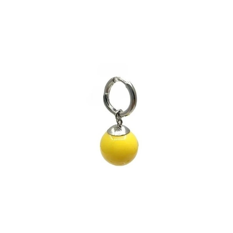 Boucles d'oreilles Potara Dragon Ball - perles vertes et jaunes