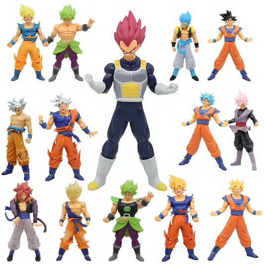 Statuine decorative Dragon Ball - guerrieri e trasformazioni Saiyan