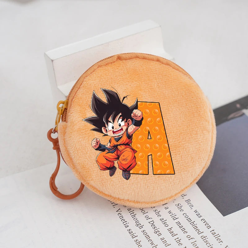 Runder Geldbeutel Dragon Ball Goku Piccolo und Freezer Chibi