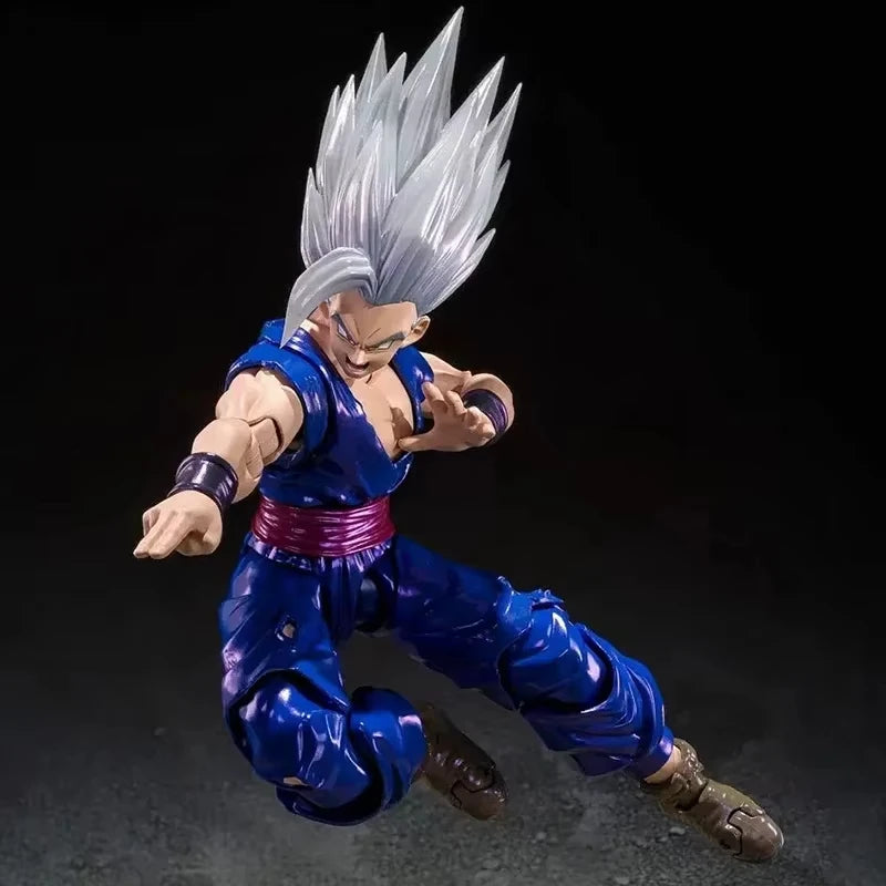 Action Figure Dragon Ball - Gohan Beast e aura viola