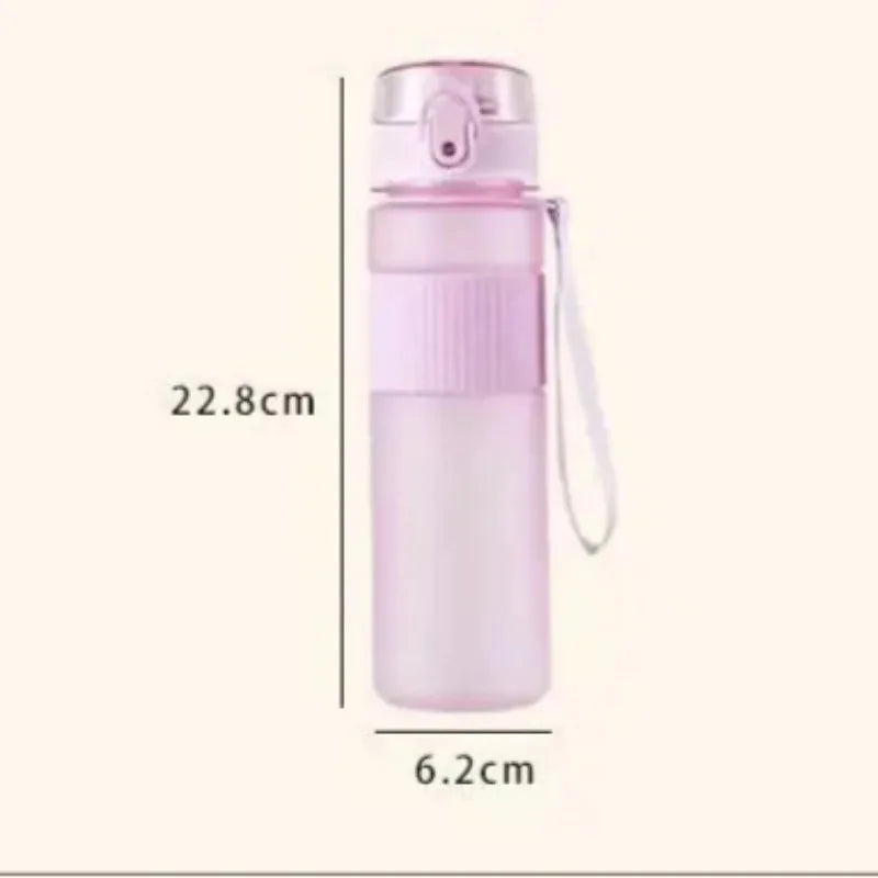 Gray water bottle with strap Dragon Ball - Goku child with Shenron