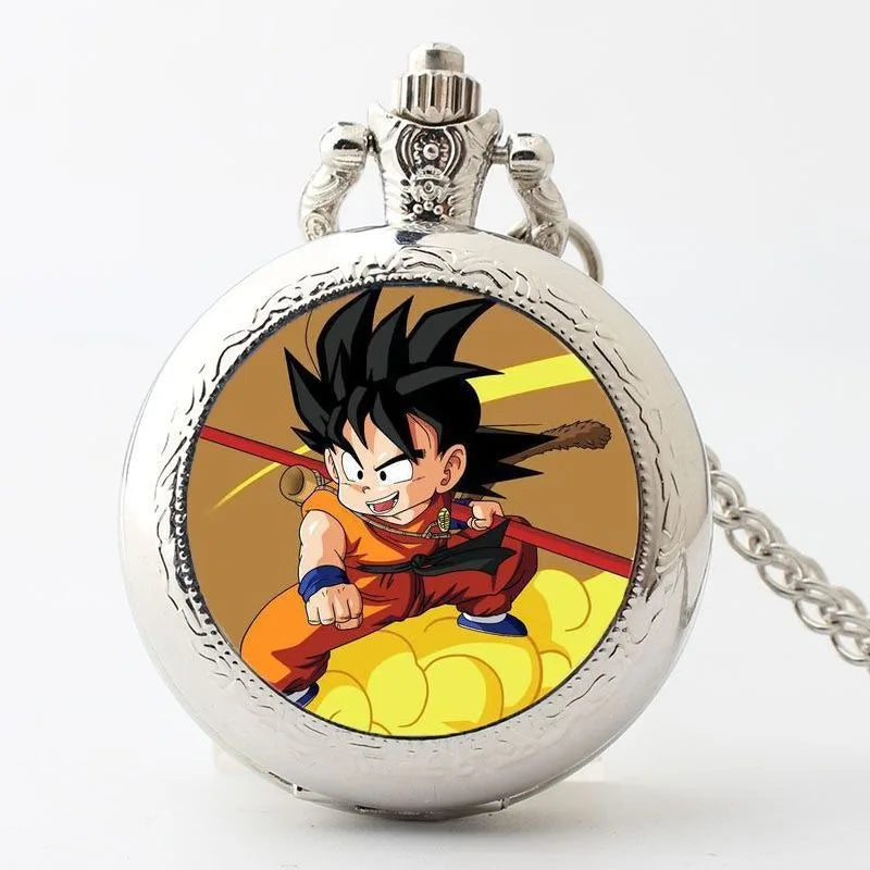 Dragon Ball zilveren zakhorloges - Goku en Vegeta