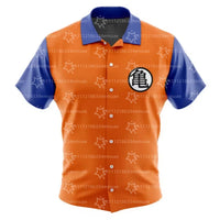 tenue de Goku et emblème Kame