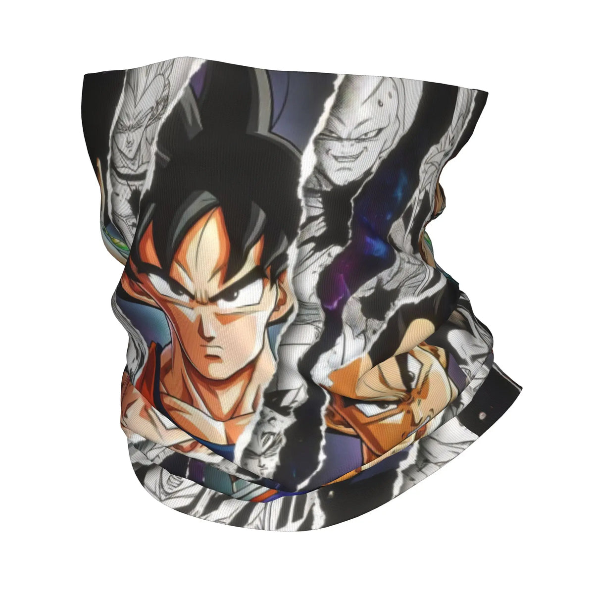 Dragon Ball black neck tower - Goku and his portrait Super Saiyan