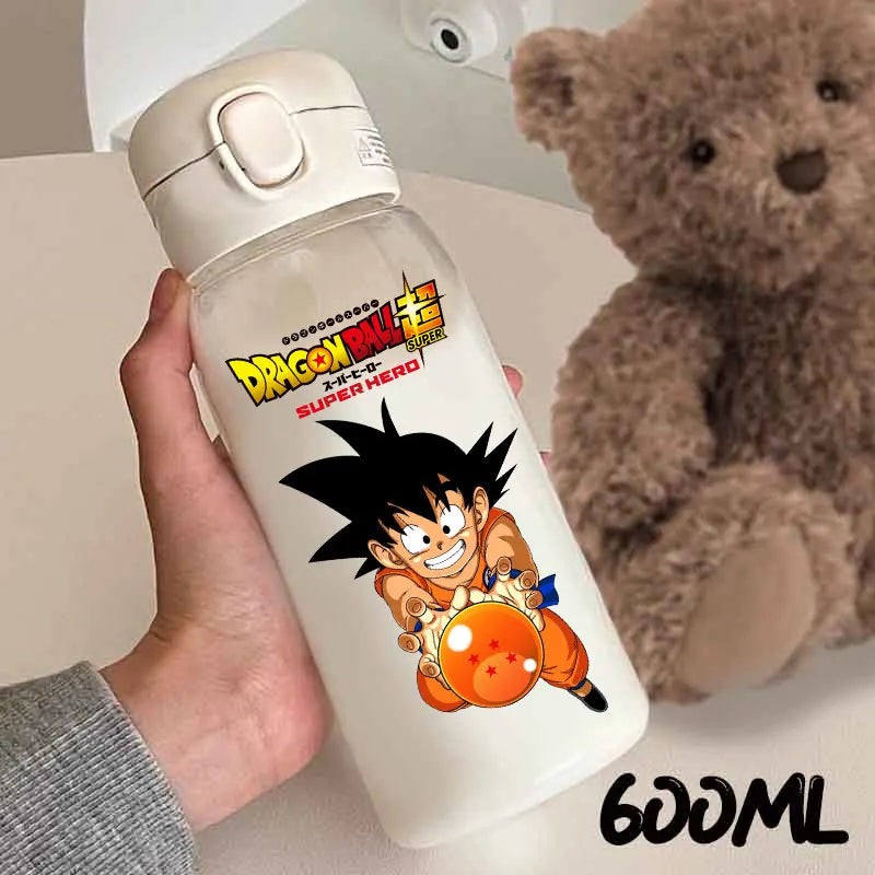 600 ml Dragon Ball bottle - Child Goku and big crystal ball