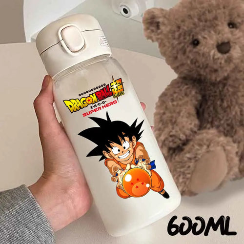 600 ml Dragon Ball bottle - Child Goku and big crystal ball