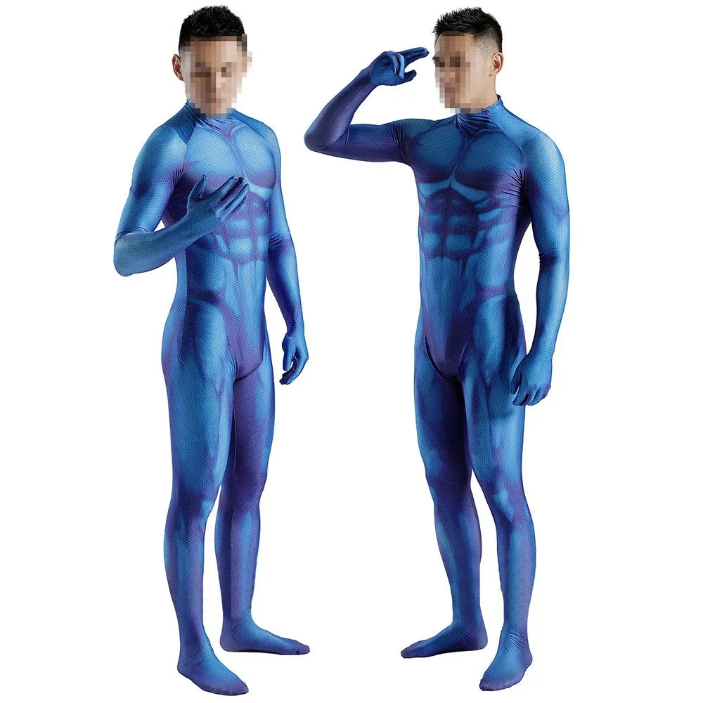 Blue Dragon Ball Cosplay Jumpsuit - Vegeta