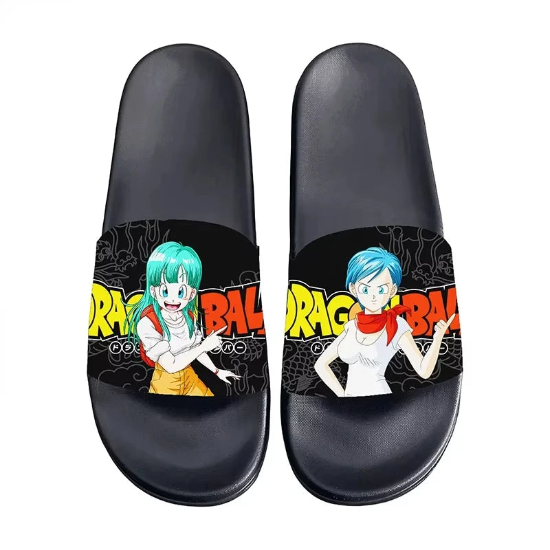 Sandalias Dragon Ball - Bulma con pelo largo y corto