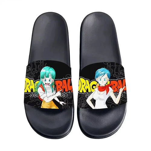 Sandalias Dragon Ball - Bulma con pelo largo y corto