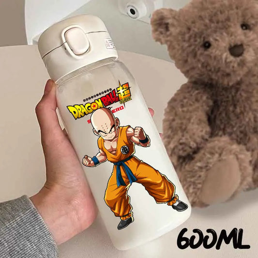 Borraccia 600 ml Dragon Ball - Crilin in combattimento