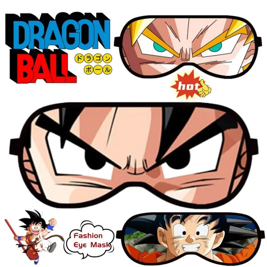 Dragon Ball Schlafmaske - Goku Blicke und Ausdrücke