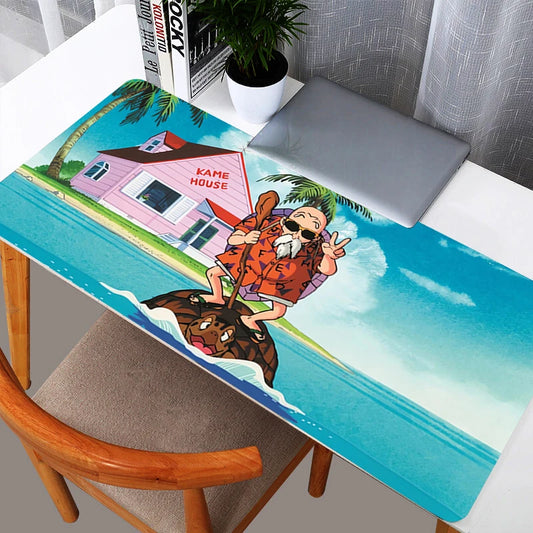 Dragon Ball Mouse Pad - Master Roshi in front of Kame House
