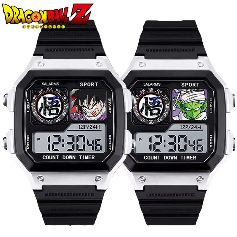 Dragon Ball Digital Watch - Super Saiyan Vegeta with Raised Fist